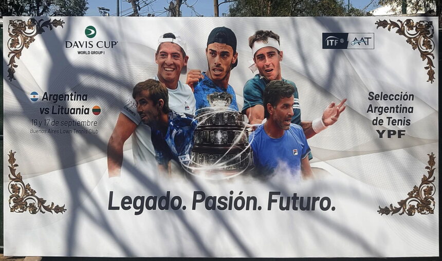 Молтени и «Мачи» Гонсалес уже играют парный матч, в котором Аргентина ищет победу в серии против Литвы