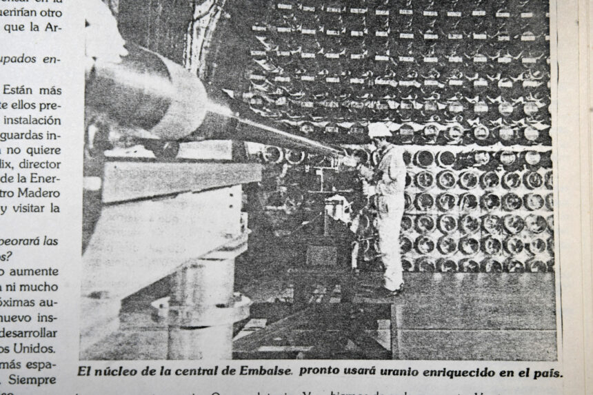 Реактор RA-6, на котором уже более 40 лет тренируются аргентинские специалисты-ядерщики