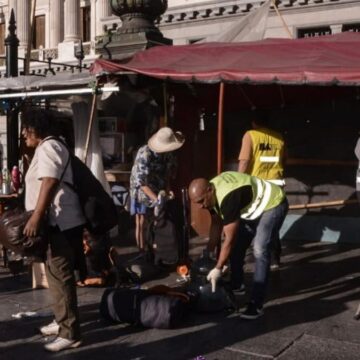 Лагерь «Малон де ла Пас» на углу здания Конгресса был выселен