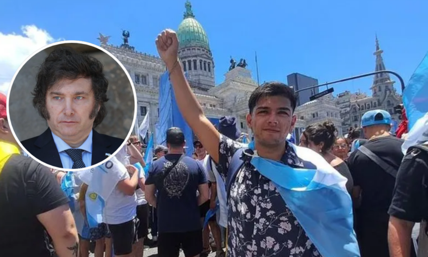 президент Аргентины Хавьер Милей