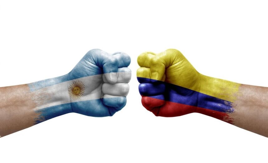 conflicto-Argentina-y-Colombia Дипломатический кризис: Петро отзывает посла, потому что Милей назвал его «убийцей-террористом»