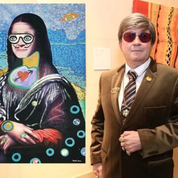 Открытие выставки «El Giocondo» Бенито Ларена