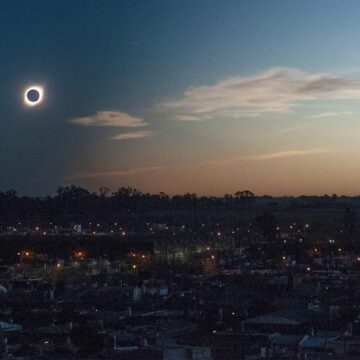 Полное солнечное затмение в апреле 2024 года