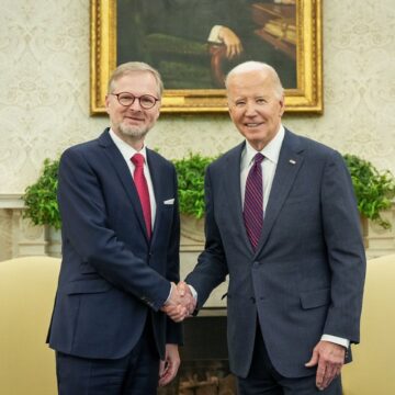 Премьер-министр Чехии в Вашингтоне
