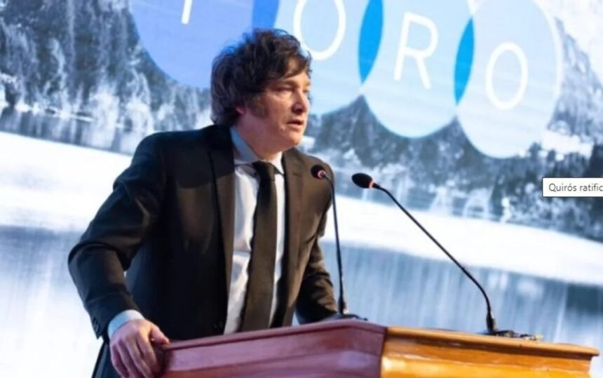 форум LLao Llao Хавьер Милей начнет  неделю с экономического заявления по национальному телевидении