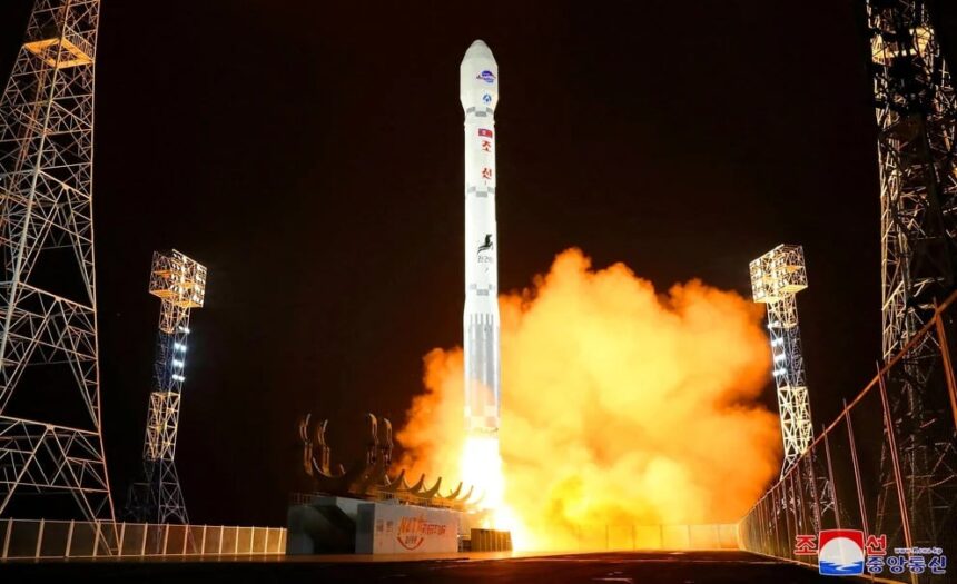 Режим Ким Чен Ына запустил «неопознанный летательный аппарат» который взорвался