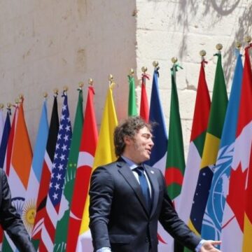 Хавьер Милей принимает участие в мирном саммите по Украине в швейцарии