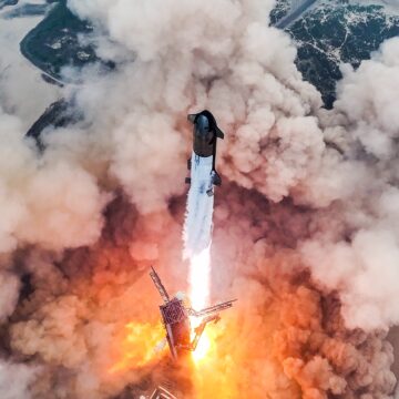 Запуск Starship, четвертый полет ракеты компании SpaceX