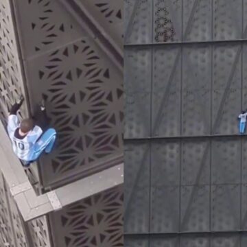 От Эйфелевой башни до Чернобыля: другие культовые здания, на которые забрался польский  спортсмен