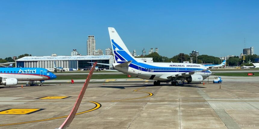 Технический сбой вызывает задержки рейсов Aerolíneas Argentinas
