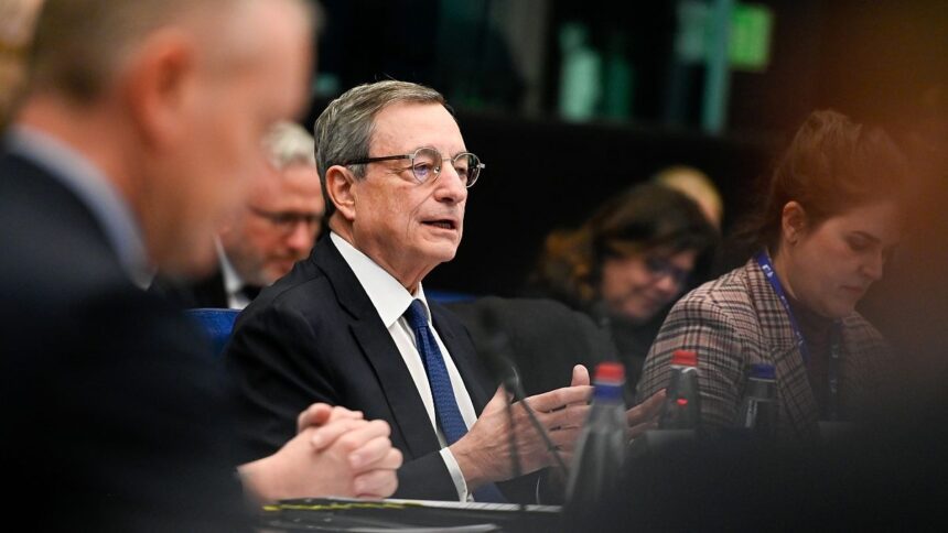 Mario Draghi Европа борется за восстановление конкурентоспособности по сравнению с США и Китаем