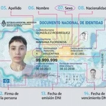 El DNI no binaro foto Cadena 3 Правительство Аргентины стремится отменить удостоверение личности для небинарных людей