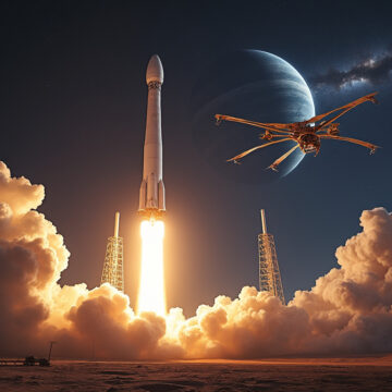 SpaceX запустит в космос аппарат для исследования Титана