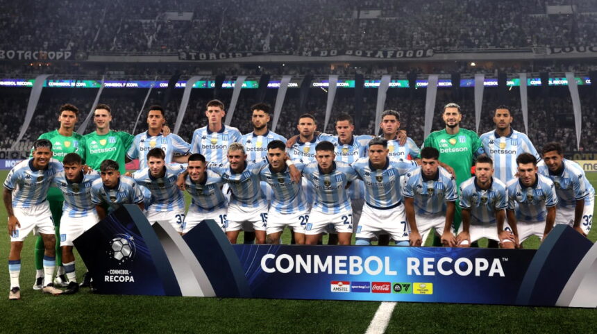 Racing campeon de la Recopa Sudamericana 2025 Foto Reuters «Расинг» победил «Ботафого» и завоевал Recopa Sudamericana 2025