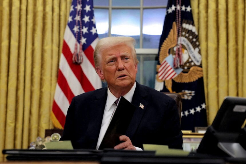 Trump фото REUTERS Дональд Трамп принимает решительные меры против  картелей в борьбе с фентаниловым кризисом в США