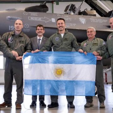 Первый самолет F-16 в Аргентине: планы на будущее