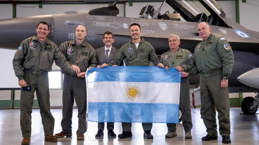 Первый самолет F-16 в Аргентине: планы на будущее