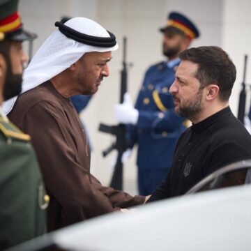 Зеленский сообщил в соцсети о своем официальном визите в ОАЭ