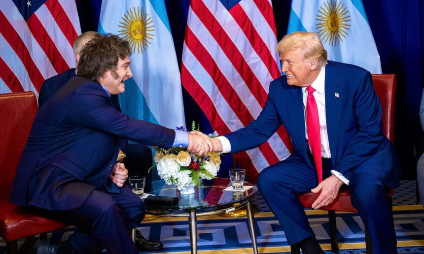 Трамп ввел 10% тарифы на аргентинскую продукцию перед визитом Милея
