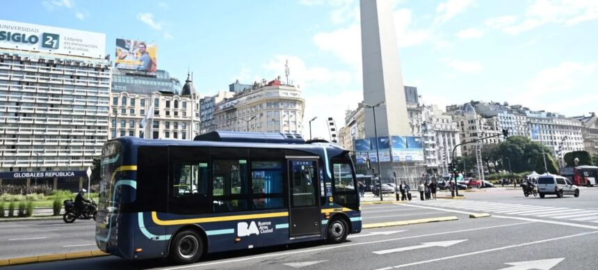 el bus electrico foto GCBA Буэнос-Айрес запускает первую линию электрических автобусов