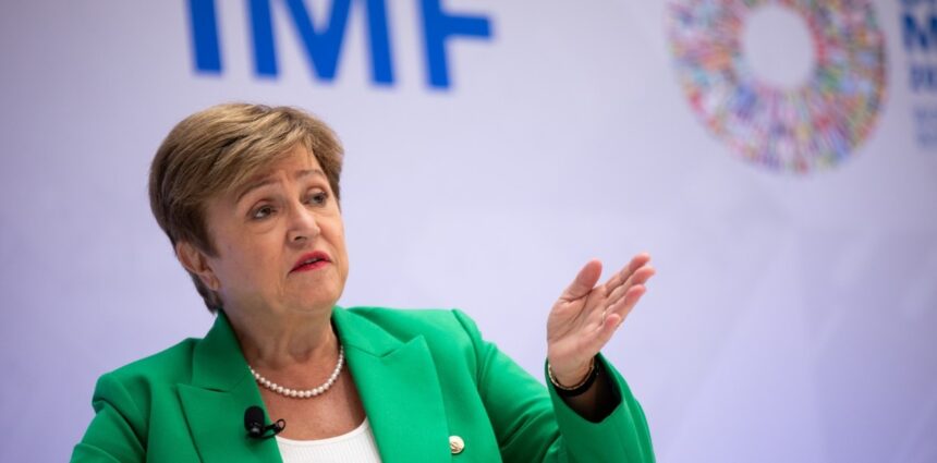 Kristalina Georgieva, directora ejecutiva del FMI. Foto EFE МВФ прогнозирует рост экономики Аргентины на 5,5% в 2025 году