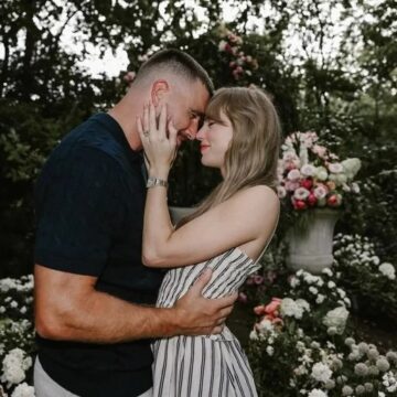 Taylor Swift y Travis Kelce Тейлор Свифт и Трэвис Келси объявили о помолвке