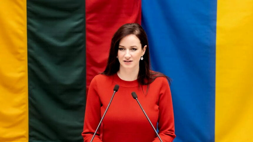 Премьер-министр Литвы Inga Ruginiene. (фото: Ольга Посакова - Lithuanian Parli -DPA) Литва планирует закрыть пограничные переходы с Беларусью