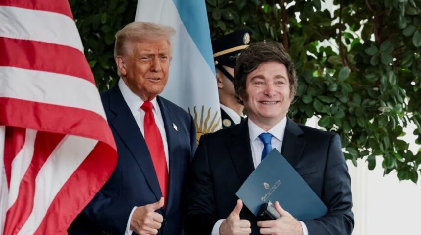 Дональд Трамп Хавьеру Милею в Белом доме: «Если проиграете выборы, мы не будем щедры к Аргентине»
