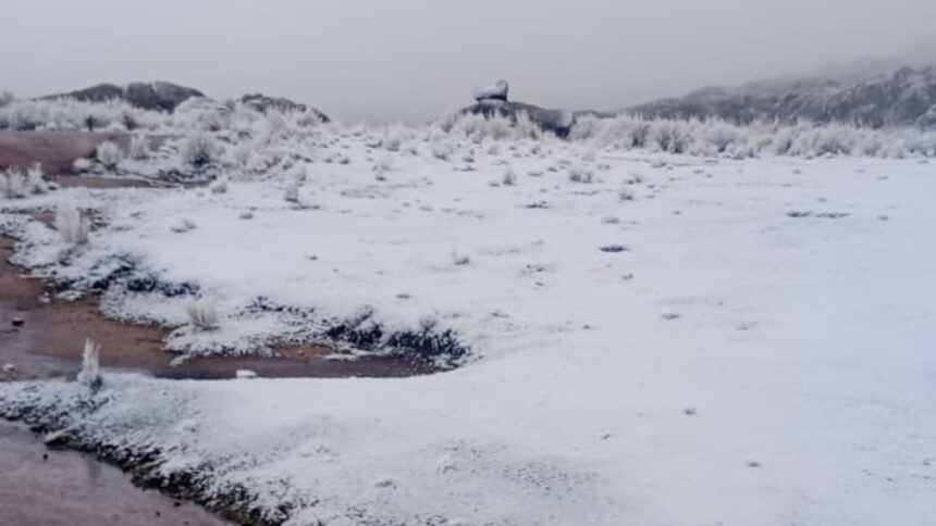 Снег в Кордове в октябре: зимний вторник со снегопадами в Альтас-Кумбрес Снег в Кордове в октябре: зимний вторник со снегопадами в Альтас-Кумбрес