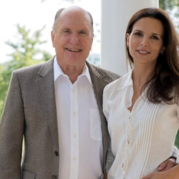 Robert Duvall y su esposa argentina Luciana Pedraza foto FB Эмоциональное прощание Лусианы Педрасы с Робертом Дювалем: «Для меня он был просто всем»