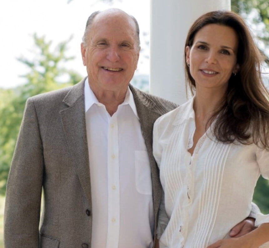 Robert Duvall y su esposa argentina Luciana Pedraza foto FB Эмоциональное прощание Лусианы Педрасы с Робертом Дювалем: «Для меня он был просто всем»