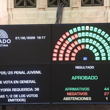 Правительство ввело в действие Закон «RÉGIMEN PENAL JUVENIL — Ley 27801» установив возраст уголовной ответственности — 14 лет