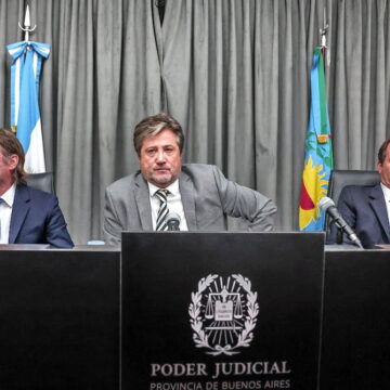 Alberto Gaig, Alberto Ortolani y Pablo Rolón